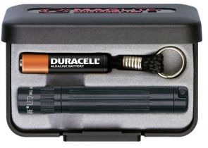 Maglite Solitaire LED with Battery and Gift Box - Black