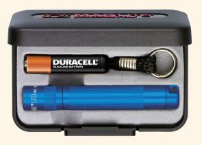 Maglite Solitaire LED with Battery and Gift Box - Blue