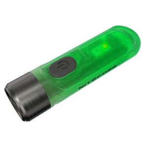 Nitecore TIKI GITD Keychain Flashlight - Glow In The Dark - Green