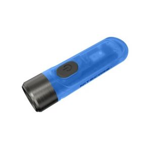 Nitecore TIKI GITD Keychain Flashlight - Glow In The Dark - Blue